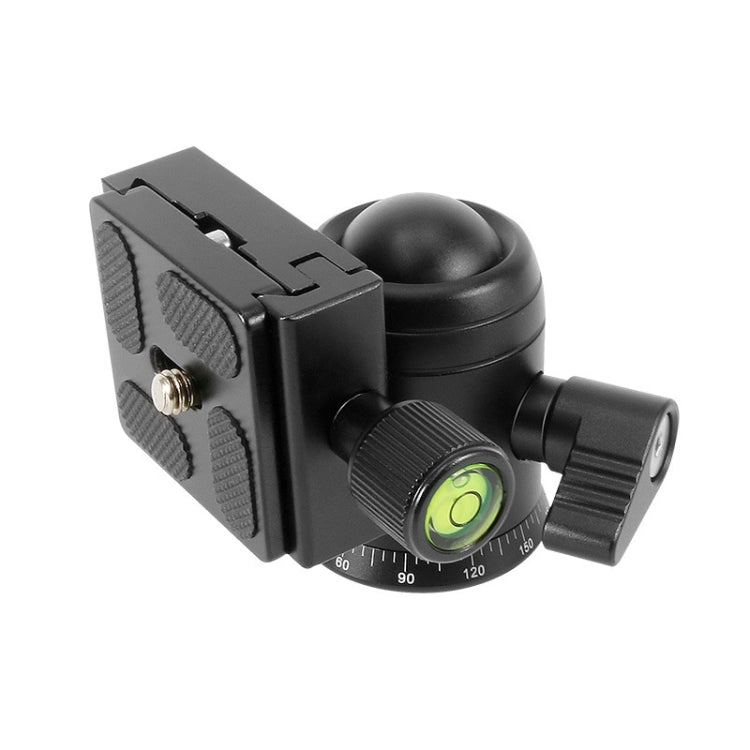 BEIXIN QB-30 360 Degree Rotation Panorama Metal Ball Head with Quick Release Plate, QB-30 – Aluminum Alloy