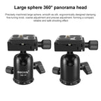 BEIXIN QB-30 360 Degree Rotation Panorama Metal Ball Head with Quick Release Plate, QB-30 – Aluminum Alloy