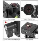 BEIXIN QB-30 360 Degree Rotation Panorama Metal Ball Head with Quick Release Plate, QB-30 – Aluminum Alloy