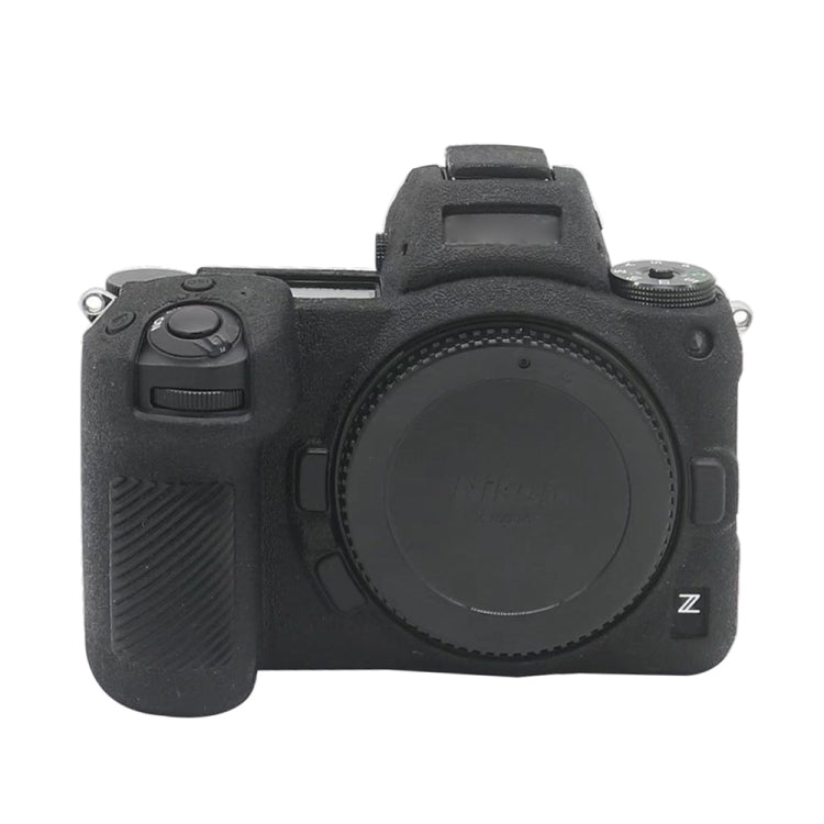 Soft Silicone Protective Case – Durable Build, Easy to Use, For Nikon Z7 II For Nikon Z7 II Black