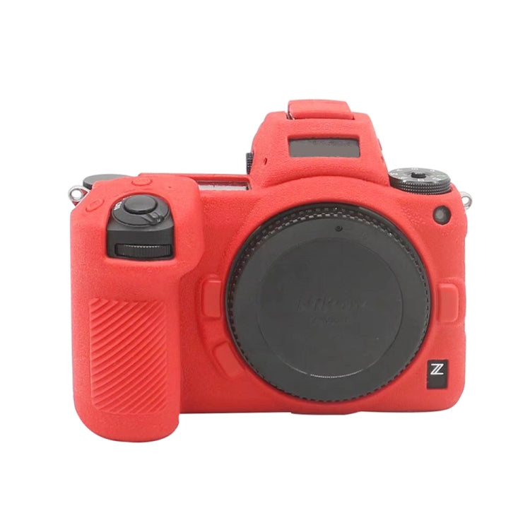 Soft Silicone Protective Case – Durable Build, Easy to Use, For Nikon Z7 II For Nikon Z7 II Red