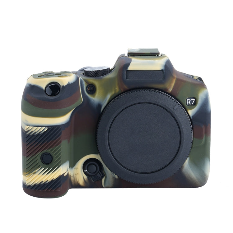 Soft Silicone Protective Case – Durable Build, Easy to Use, For Canon EOS R7 For Canon EOS R7 Camouflage
