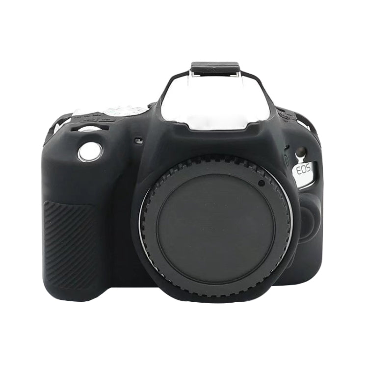For Canon EOS 250D Soft Silicone Protective Case, For Canon EOS 250D For Canon EOS 250D Black