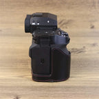 1/4 inch Thread PU Leather Camera Half Case Base – Leather, For Fujifilm XH2S