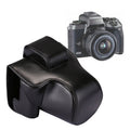 Full Body Camera PU Leather Case Bag with Strap for Canon EOS M5, For EOS M5 For EOS M5 Black