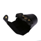 Full Body Camera PU Leather Case Bag with Strap for Canon EOS M5, For EOS M5