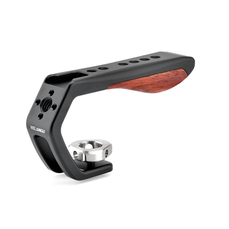 YELANGU LW-B01-3 Handheld Video Stabilizer Top Handle with Cold Shoes for LW-B01 Cage, LW-B01-3 LW-B01-3