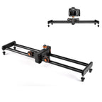 YELANGU YLG0119A 60cm Splicing Slide Rail Track + Trolley Rail Buckle for SLR Cameras / Video Cameras, 60cm Rail Track + Rail Buckle 60cm Rail Track + Rail Buckle