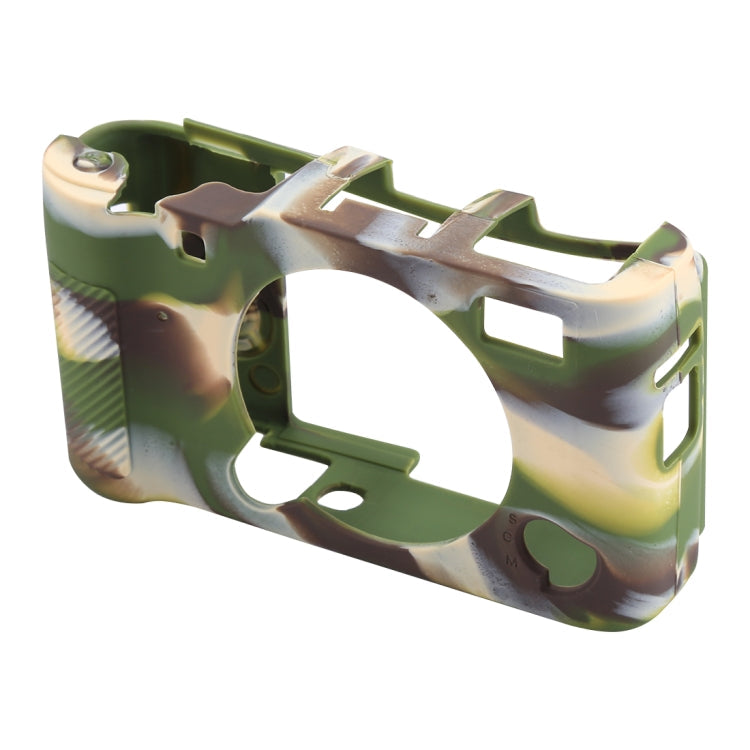 Soft Silicone Protective Case for FUJIFILM X-A5, For FUJI X-A5, For FUJI XA5, For FUJIFILM X-A5 For FUJI X-A5 Camouflage