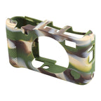 Soft Silicone Protective Case for FUJIFILM X-A5, For FUJI X-A5, For FUJI XA5, For FUJIFILM X-A5 For FUJI X-A5 Camouflage