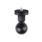 25mm 1/4 inch Screw ABS Ball Head Adapter Mount Default Title
