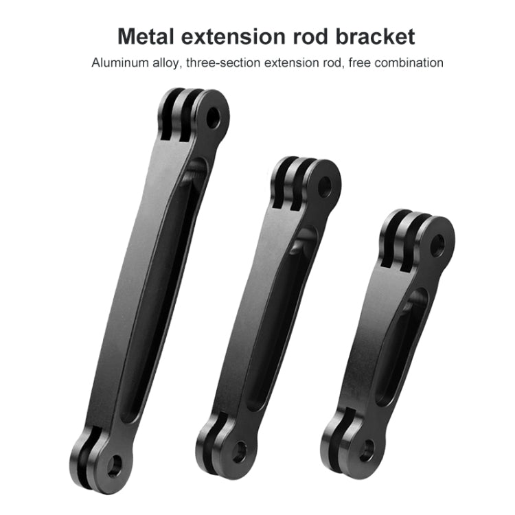 Joint Aluminum Extension Arm Grip Extenter for GoPro, Insta360, DJI and Other Action Cameras, Length: 10.8cm, 10.8cm – Durable Build, Easy to Use