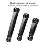 Joint Aluminum Extension Arm Grip Extenter for GoPro, Insta360, DJI and Other Action Cameras, Length: 10.8cm, 10.8cm – Durable Build, Easy to Use