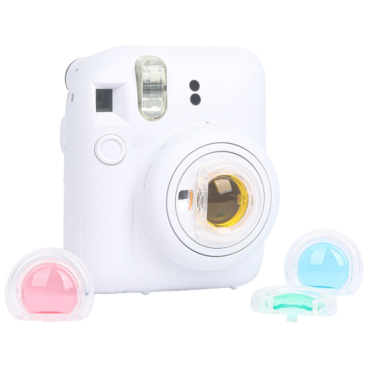 For Fujifilm Instax mini 12 4-in-1 Jelly Four Colors Camera Filter, 4-in-1 For FUJIFILM instax mini 12 – Durable Build, Easy to Use