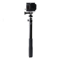 30-93cm Grip Foldable Tripod Holder Multi-functional Selfie Stick Monopod for GoPro, Insta360, DJI and Other Action Cameras, Phones, Length: 30-93cm Length: 30-93cm