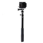 30-93cm Grip Foldable Tripod Holder Multi-functional Selfie Stick Monopod for GoPro, Insta360, DJI and Other Action Cameras, Phones, Length: 30-93cm Length: 30-93cm