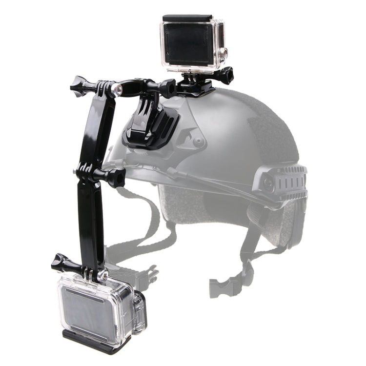 Helmet Front Mount Bundle Set for GoPro, Insta360, DJI and Other Action Cameras, Mount Bundle Set – Durable Build, Easy to Use Mount Bundle Set