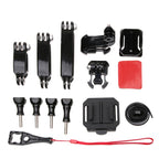Helmet Front Mount Bundle Set for GoPro, Insta360, DJI and Other Action Cameras, Mount Bundle Set – Durable Build, Easy to Use