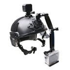 Helmet Front Mount Bundle Set for GoPro, Insta360, DJI and Other Action Cameras, Mount Bundle Set – Durable Build, Easy to Use