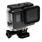 For GoPro HERO6 /5 30m Waterproof Housing Protective Case + Hollow Back Cover with Buckle Basic Mount & Screw, No Need to Disassemble Lens(GP413), Housing Case+ Back cover – Waterproof