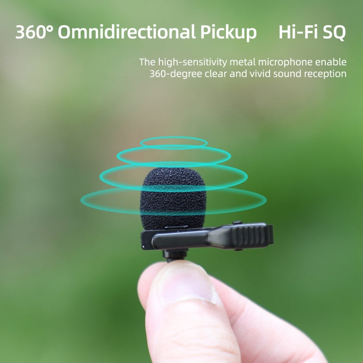 For Insta360 Ace / Ace Pro Lavalier Clip Type-C Recording Microphone, Lavalier Clip Microphone – Durable Build, Easy to Use