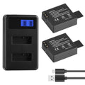 SJCAM SJ7000 / SJ6000 / SJ5000 / SJ4000 Battery LCD Screen Dual Batteries Charger, Displays Charging Capacity, For SJCAM SJ7000 For SJCAM SJ7000