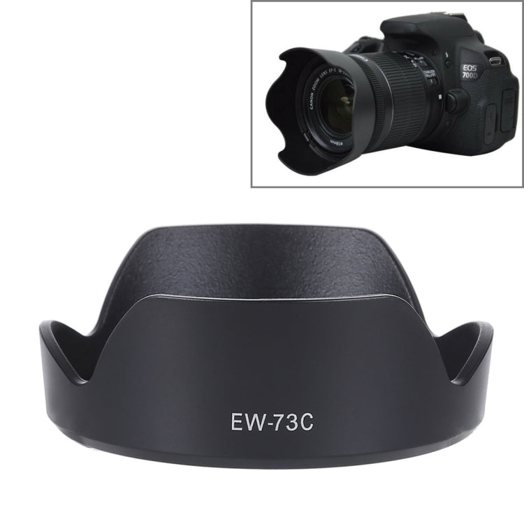 EW-73C Lens Hood Shade for Canon EF-S 10-18mm F4.5-5.6 Lens, EW-73C – Durable Build, Easy to Use