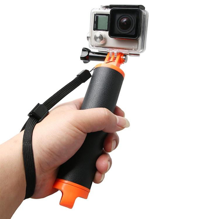 Floating Handle Grip with Tripod Holder & Adjustable Anti-lost Strap for GoPro, Insta360, DJI and Other Action Cameras, Tripod Holde – Waterproof