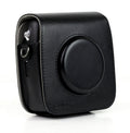 Vintage PU Leather Camera Case Protective bag for FUJIFILM Instax SQUARE SQ10 Camera, with Adjustable Shoulder Strap, SQ10 – Wear-resistant, Leather SQ10 Black
