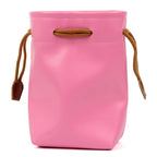 Universal Vintage PU Leather Bundle Pocket Case Bag for Polaroid Mini Camera& Digital Camera without Lens, with Rope Size: 19.5cm x 11.5cm x 7.5cm Pink