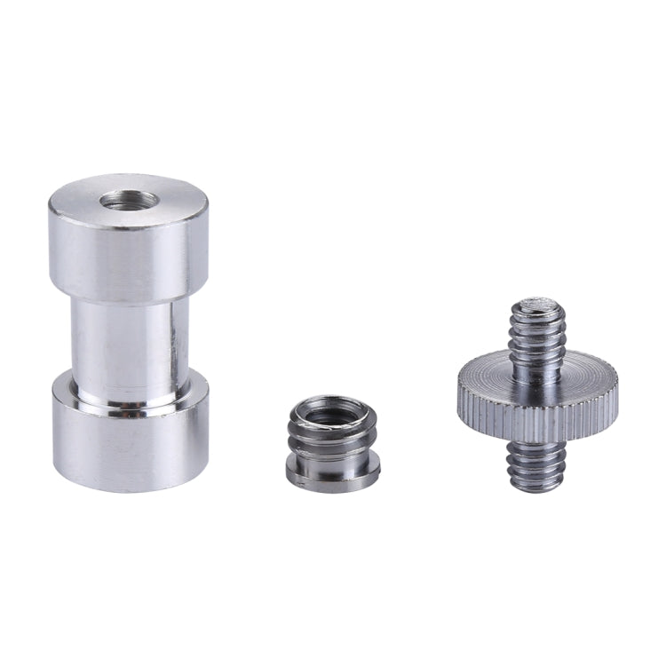 1/4 Male to 1/4 Male + 1/4 Female to 3/8 Male + 3/8 Female to 1/4 Female 3 in 1 Screw Adapter Kits