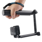 3-Way Monopod + Magic Mount Selfie Stick for GoPro, Insta360, DJI and Other Action Cameras, Length: 24.5-63cm, Length: 24.5-63cm(Black) Length: 24.5-63cm(Black)