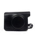 Vintage PU Leather Case Bag for Polaroid W300 Camera, with Adjustable Shoulder Strap, W300 W300 Black