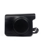 Vintage PU Leather Case Bag for Polaroid W300 Camera, with Adjustable Shoulder Strap, W300 W300 Black