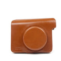 Vintage PU Leather Case Bag for Polaroid W300 Camera, with Adjustable Shoulder Strap, W300 – Wear-resistant, Leather W300 Brown