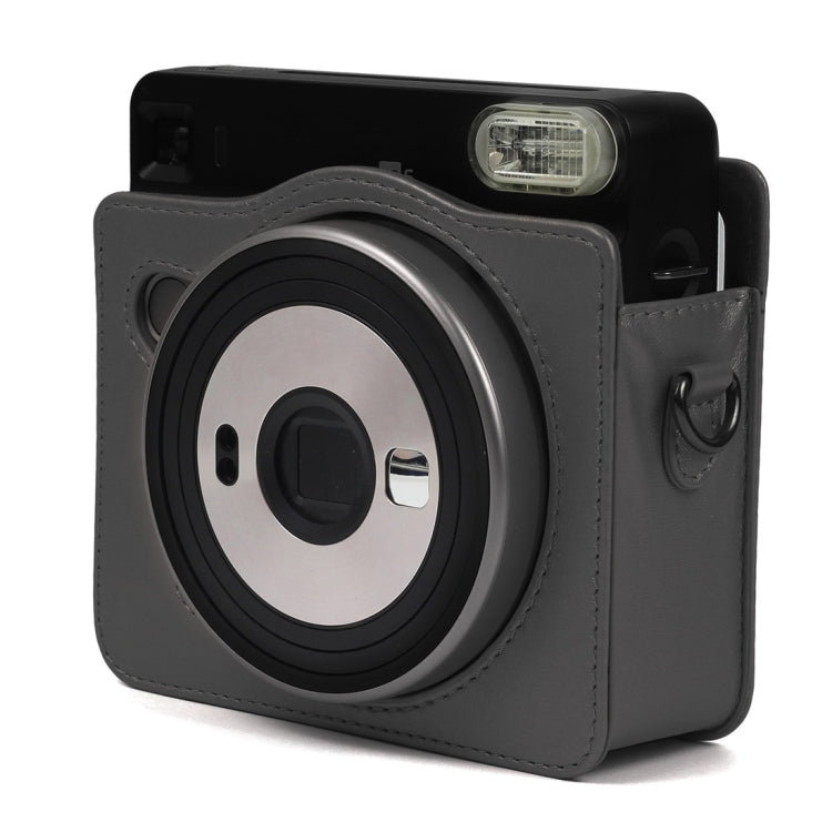 Pearly Lustre PU Leather Case Bag for FUJIFILM Instax SQUARE SQ6 Camera, with Adjustable Shoulder Strap, SQ6 – Magnetic, Leather