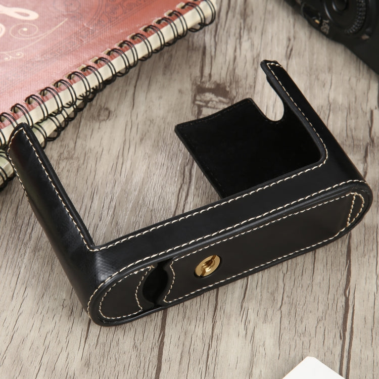 1/4 inch Thread PU Leather Camera Half Case Base for Leica Q (Typ 116) – Leather, For Leica Q