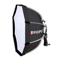 TRIOPO KS55 55cm Speedlite Flash Octagon Parabolic Softbox Diffuser with Bracket Mount Handle, KS55 KS55