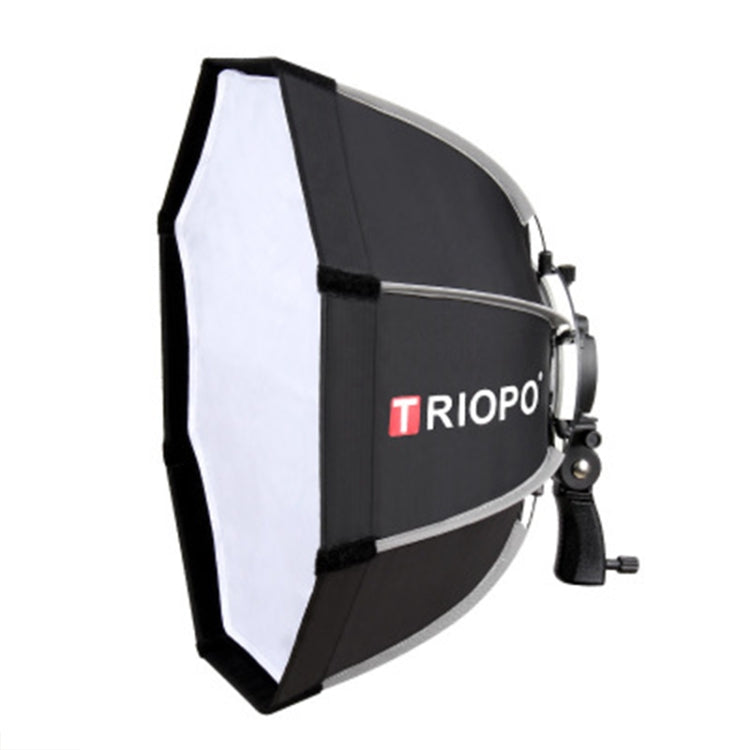 TRIOPO KS55 55cm Speedlite Flash Octagon Parabolic Softbox Diffuser with Bracket Mount Handle, KS55 KS55