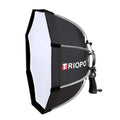 TRIOPO KS90 90cm Dome Speedlite Flash Octagon Parabolic Softbox Diffuser with Bracket Mount Handle for Speedlite, KS90 KS90