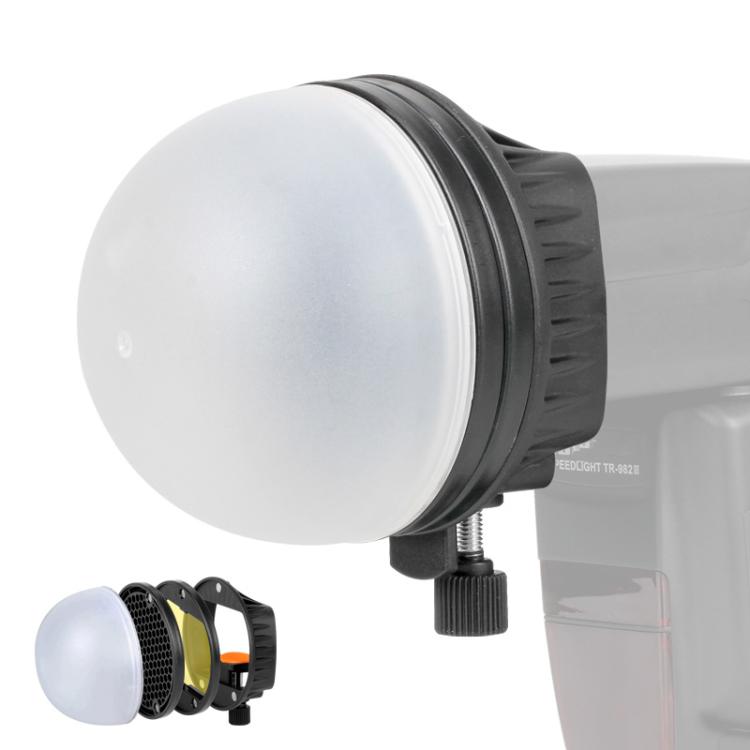 TRIOPO TR-08 Flash Speedlite Honeycomb Magnet Fixing Softbox Kits with 4 x Magnetic Color Filters, TR-08 – Magnetic TR-08