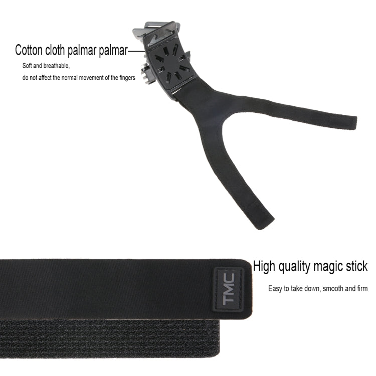 GP278 3 in 1 Hand Wrist Arm Leg Straps 360-degree Rotation Mount for GoPro, Insta360, DJI and Other Action Cameras, GP278 – Durable Build, Easy to Use