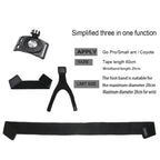 GP278 3 in 1 Hand Wrist Arm Leg Straps 360-degree Rotation Mount for GoPro, Insta360, DJI and Other Action Cameras, GP278 – Durable Build, Easy to Use