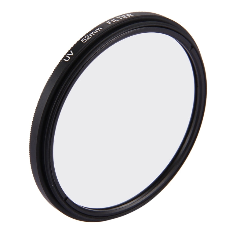 52mm 3 in 1 Round Circle UV Lens Filter with Cap for GoPro HERO7 Black/6 /5, 52mm UV Lens – Aluminum Alloy