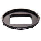 52mm 3 in 1 Round Circle UV Lens Filter with Cap for GoPro HERO7 Black/6 /5, 52mm UV Lens – Aluminum Alloy