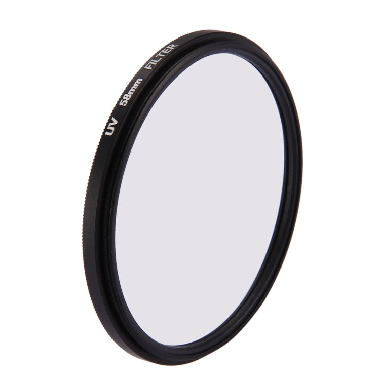 58mm 3 in 1 Round Circle UV Lens Filter with Cap for GoPro HERO7 Black/6 /5, 58mm UV Lens – Aluminum Alloy