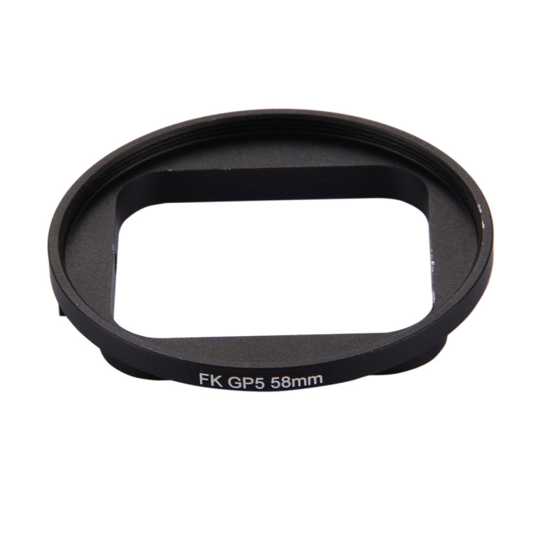 58mm 3 in 1 Round Circle UV Lens Filter with Cap for GoPro HERO7 Black/6 /5, 58mm UV Lens – Aluminum Alloy