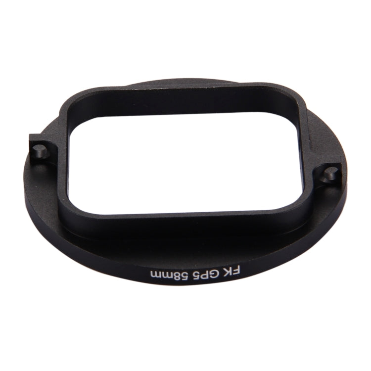 58mm 3 in 1 Round Circle UV Lens Filter with Cap for GoPro HERO7 Black/6 /5, 58mm UV Lens – Aluminum Alloy