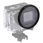 58mm 3 in 1 Round Circle UV Lens Filter with Cap for GoPro HERO7 Black/6 /5, 58mm UV Lens – Aluminum Alloy