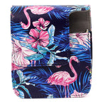 Flamingo Pattern PU Leather Protective Camera Case Bag For FUJIFILM Instax Mini90 Camera, Flamingo
